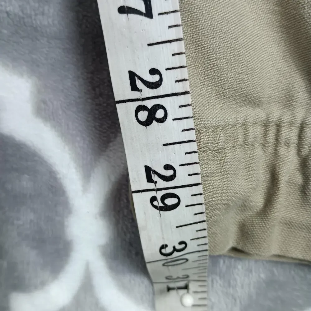 Levis Fatigue Cargo Pants Mens 33x30 Beige Cotton Relaxed Fit Canvas Rugged